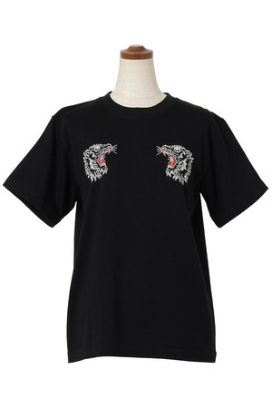JAPAN Embroidery Style Print Tシャツ